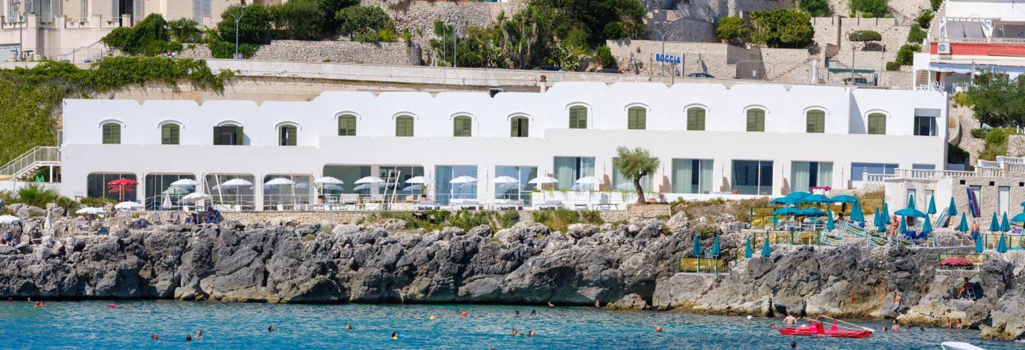 Hotel La Roccia Castro  Exteriör bild